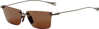 Dita Eyewear Mens 57 mm Silver Sunglasses