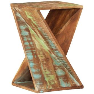 vidaXL vidaXL Tavolino 35x35x55 cm in Legno Massello di Recupero