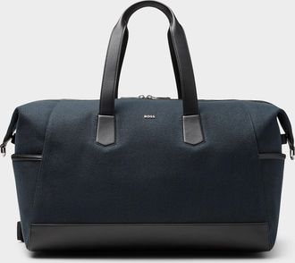 BOSS Mens Navy duffle bag
