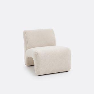La Redoute Interieurs Fauteuil, badstof, OLENA