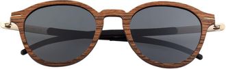 Earth Sabal Round Unisex Sunglasses ESG044RG