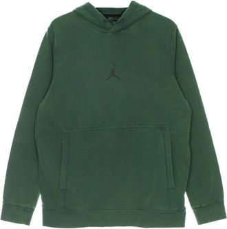 Nike Jordan Lichtgewicht Hoodie Air Fleece Pullover - Heren - Sportshirts - Groen - XL - Fitness