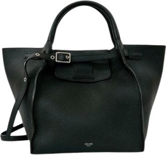 Celine Pre-owned Handbags, female, Black, Size: ONE SIZE Pre-owned Vintage Handbag