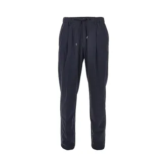 Herno Technical poplin pants with drawstring Man XL