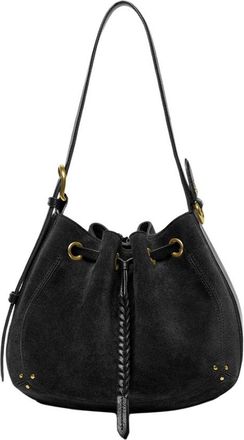 Jerome Dreyfuss Tassen, Dames, Zwart, ONE Size, Katoen, Andy Bucket Bag