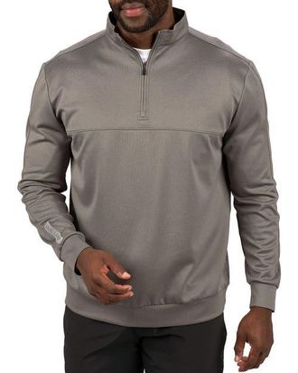 Black Clover Cross Q-Zip in Charcoal at Nordstrom, Size Medium