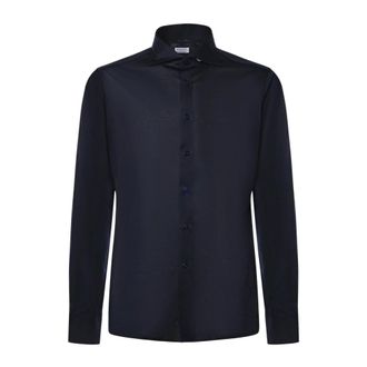 Borriello Hombre, Camisas, Azul, Talla: L