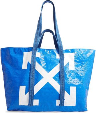 Off-white New Commercial Tote in Blue White at Nordstrom