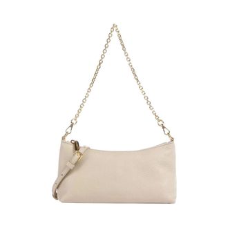 Coccinelle aura Mini Bag - Dames - Schoudertassen - Beige - ONE Size - Leer - Tassen