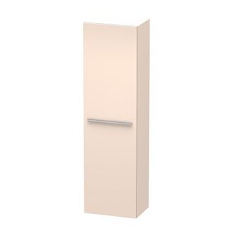 Duravit Duravit X-grandes Armarios Altos 1137, 1 Puerta De Madera, Con Bisagras A La Derecha, 500mm, Color (frente/cuerpo): Albaricoque Perla Seda Laca Mate -