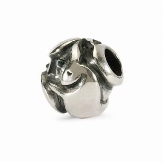 Trollbeads Womens Taurus Bead In Silver