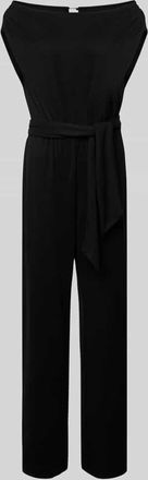 Guess Jumpsuit mit Bindegürtel Modell RUMI in BLACK, Größe M