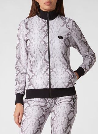 Plein Sport Tracksuit Top & Trousers Women in Grey at Nordstrom, Size X-Small
