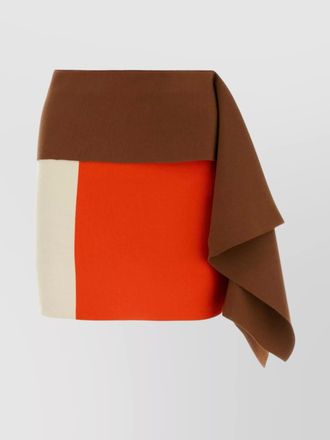 Fendi wool mini skirt