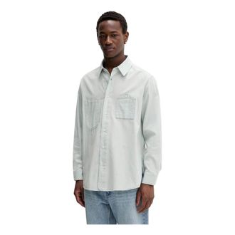 Kenzo Hombre, Camisas, Azul, Talla: L