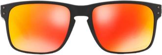 Oakley Vierkante Zonnebril met Spiegelglazen en Logo - unisex - Zonnebrillen - Zwart - ONE Size - Accessoires