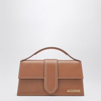 Jacquemus Le Grand Bambino braune Ledertasche