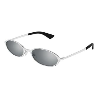 Saint Laurent SL 935 Zonnebril - Dames - Accessoires - Grijs - Maat: 52 MM Nylon