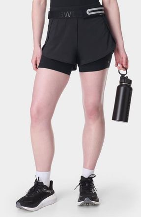 Sweaty Betty 2-in-1 Training Shorts in Black at Nordstrom, Size Xx-Large