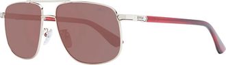 BMW Ros&eacute;goud Aviator Zonnebril - Heren - Zonnebrillen - Roze - ONE Size - Accessoires