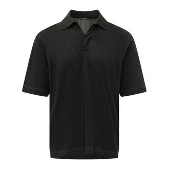 Hosio Hosio, Heren, Tops, Zwart, Maat: XL