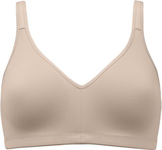 Naturana B&uuml;gelloser BH NATURANA Elasticup, Damen, Gr. 100, Cup B/C/D, beige (light beige), Obermaterial: 84% Polyamid, 16% Elasthan, unifarben, Basic, bequem, 