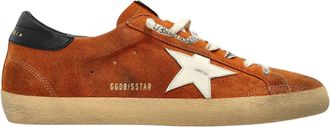 Golden Goose Low-Top Sneakers with Suede Upper and Nappa Leather Detailing