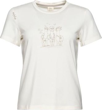 Chillaz Iseo Alpaca Gang T-Shirt f&uuml;r Damen | wei&szlig;