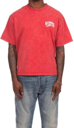 Billionaire Boys Club Faded Curve Graphic T-Shirt in Red at Nordstrom, Size Xx-Large