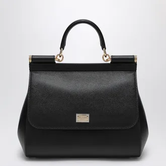 Dolce & Gabbana Large black Sicily handbag