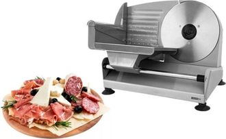 Trade Shop Trade Shop - Slicer El&eacute;ctrico 200w Cortes Afectados Salami Bread Cheese Blade 19cm Steel House