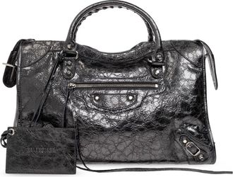 Balenciaga Dames, Tassen, Grijs, Maat: ONE Size Katoen