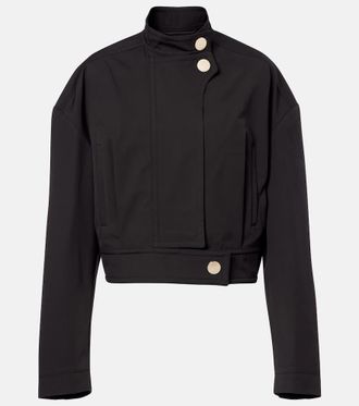 Sportmax Riviera oversized cotton bomber jacket
