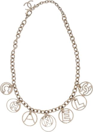 Chanel Collana CC Hula Hoop Cuba - Argento