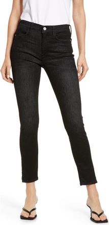 Frame Denim Le High Skinny Jeans in Corvo Slit at Nordstrom Rack, Size 24