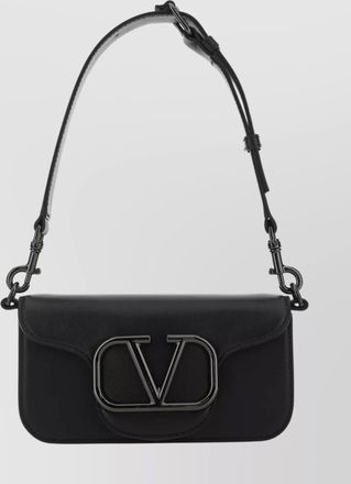 Valentino Garavani leather messenger bag