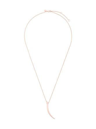 Shaun Leane Tusk pave diamond pendant necklace - Gold