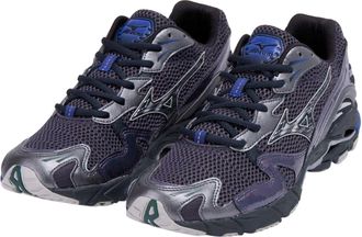 Mizuno Heren Wave Rider 10 Trainers (Grijs)