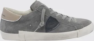 Philippe Model Sneakers basse Paris in pelle con effetto usurato e logo Scudetto