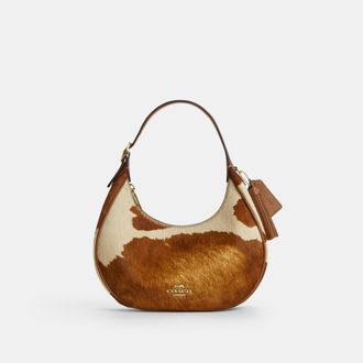Coach Womens Emily Shoulder Bag In Haircalf With Cow Print - Multicolour Leather - One Size