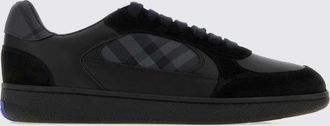 Burberry Sneakers Terrace in pelle e camoscio con motivo Check laterale