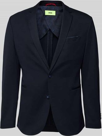 Cinque Cinque Slim Fit 2-Knopf-Sakko mit Paspeltaschen Modell Data in Dunkelblau, Größe 102