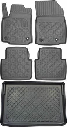 OEM Juego De Alfombrillas Para Coche Y Maletero Para Citro&euml;n C3 Aircross Crossover A Partir De Noviembre De 2017