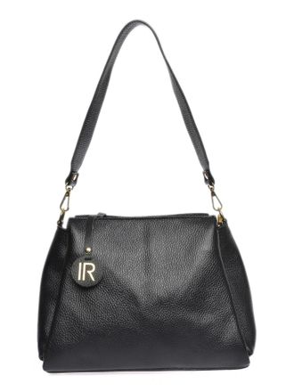 Isabella Rhea Zwart Rundleer Tas