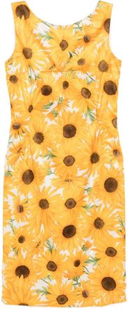 Dolce & Gabbana Abito Sunflower - Giallo