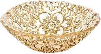 IVV Ivv Arabesque Gold Leaf Bowl