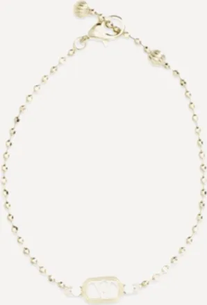 Valentino Garavani Bracciale Ovalette in metallo e cristalli Swarovski Woman M