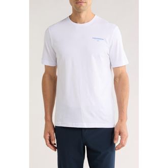 Travis Mathew Cycle City Cotton Graphic T-Shirt in White at Nordstrom Rack, Size X-Large