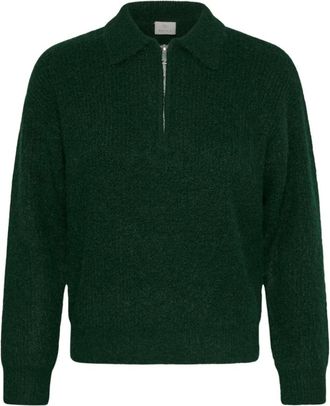 Kaffe Maglieria Girocollo - - Knitwear - Donna - Verde - XL