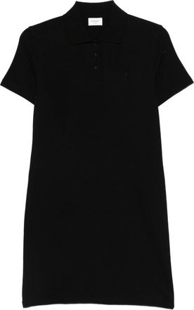 Saint Laurent Cotton Polo Dress